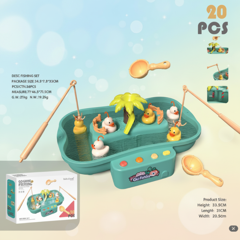 SplashCatch – Motricidad y diversión - Juego de pesca del patito