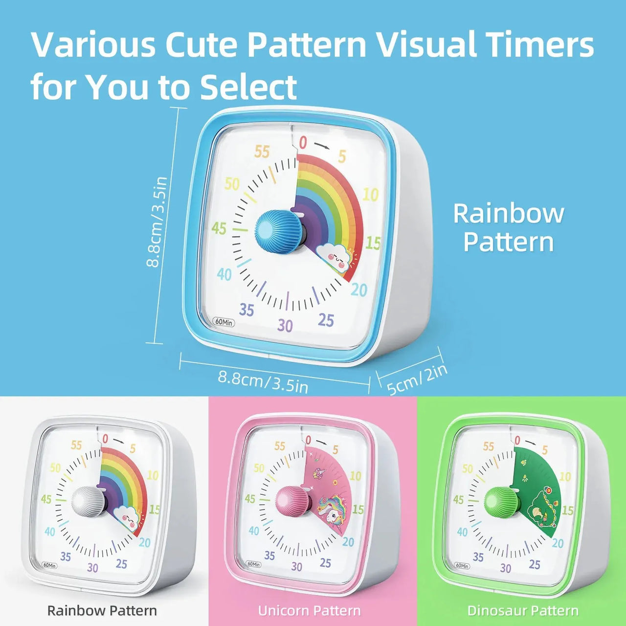Visual Timer – Colorido y tranquilo – Temporizador infantil