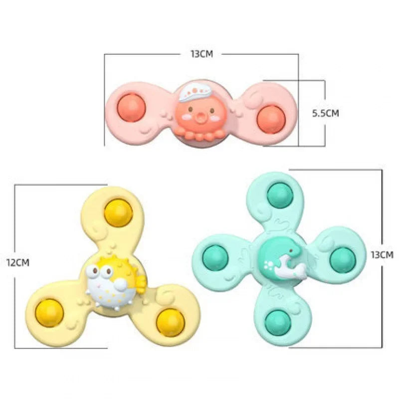 Ocean Spinner Set™ – Práctico para el baño y el coche – Hilanderos