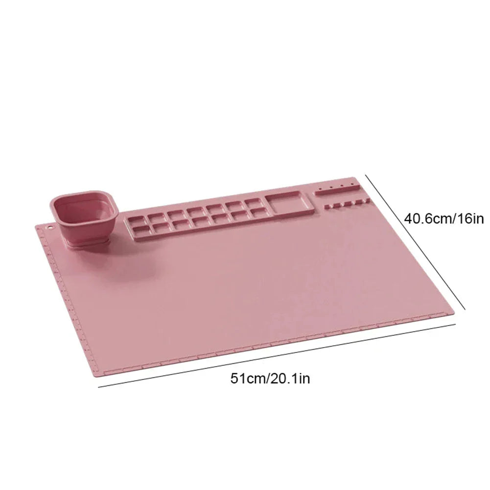 Canvas Mat™ - La limpieza es pan comido - Alfombrilla de lona creativa