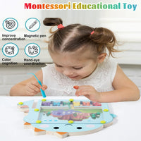Thumbnail for Bead Puzzle™ – Laberinto Fun Sorting – Puzzle de bolas magnéticas de madera