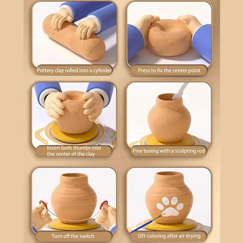 Pottery Set™ - Pequeños artistas - Set de cerámica