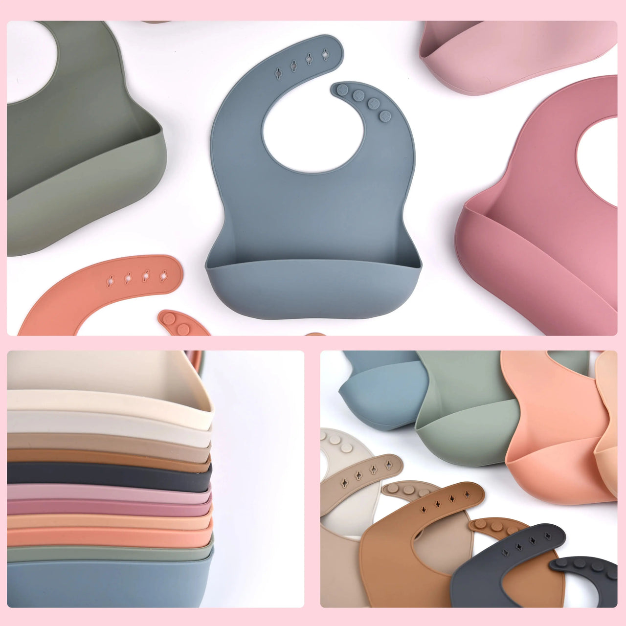 Mess Catcher – No manipular – Babero de silicona
