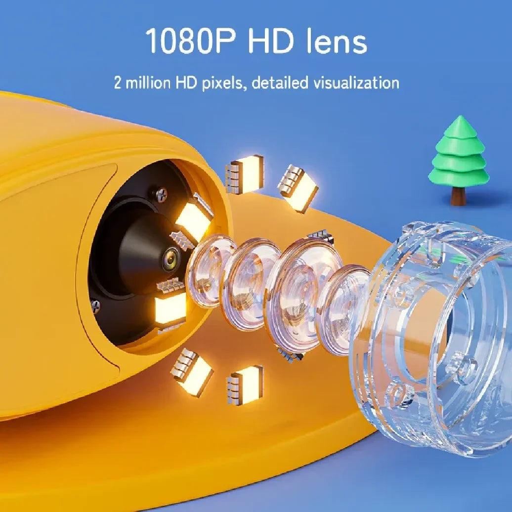 TinyExplorer: inteligente e interactivo, microscopio portátil