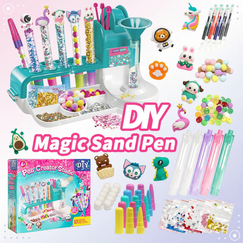 DIY Sand Art Pen – Creativo y educativo – Set de juego Pen Creator