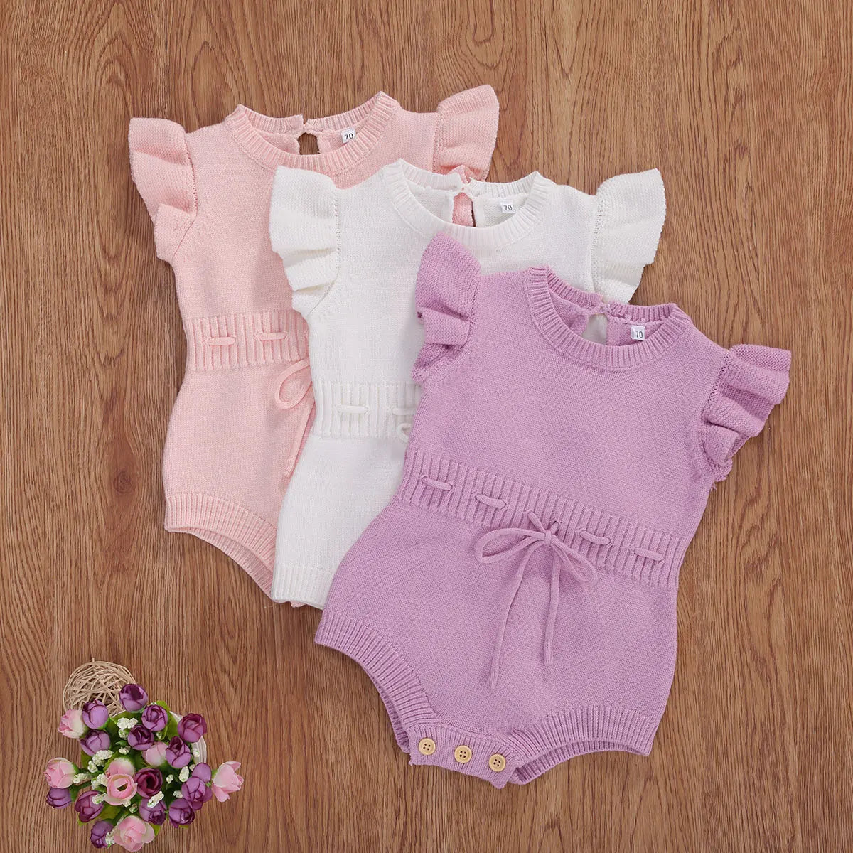 Mini Fashion™ - Ligero y dulce - Mono para bebé niña