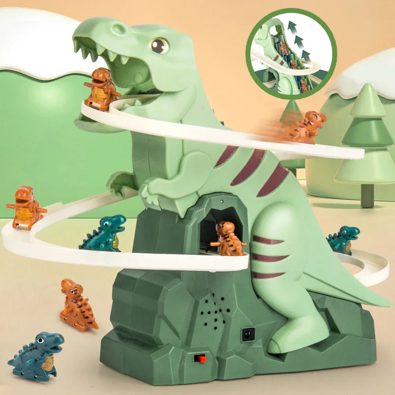 Dino Slide™ – Mini montaña rusa - Tobogán Dino