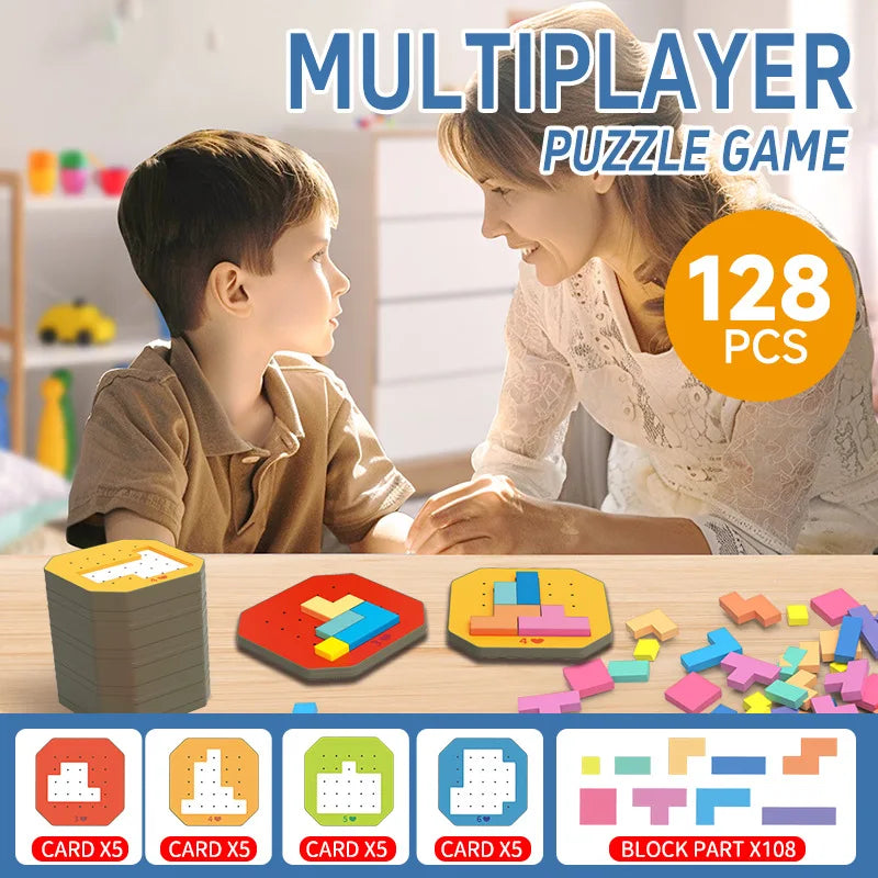 Tangram Puzzle™ - Rompecerebros - Piensa Puzzle