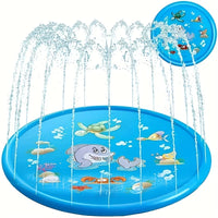 Thumbnail for Water Fun Pad™ – Fiesta de verano Césped - Fuente Agua Piscina