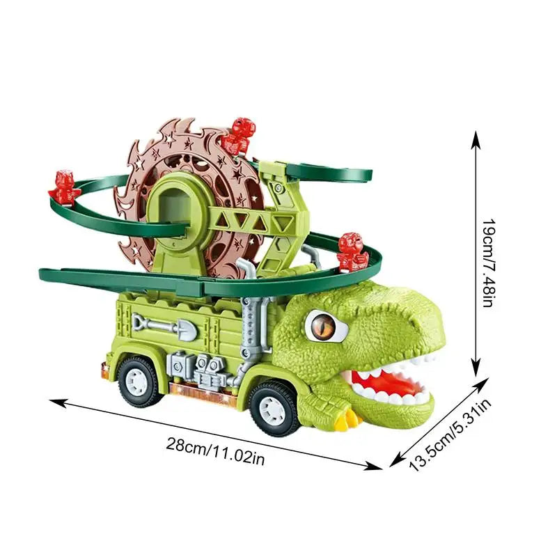 Dino Slide Truck™ - Trepa y corre con los dinosaurios - Camión con tobogán para dinosaurios