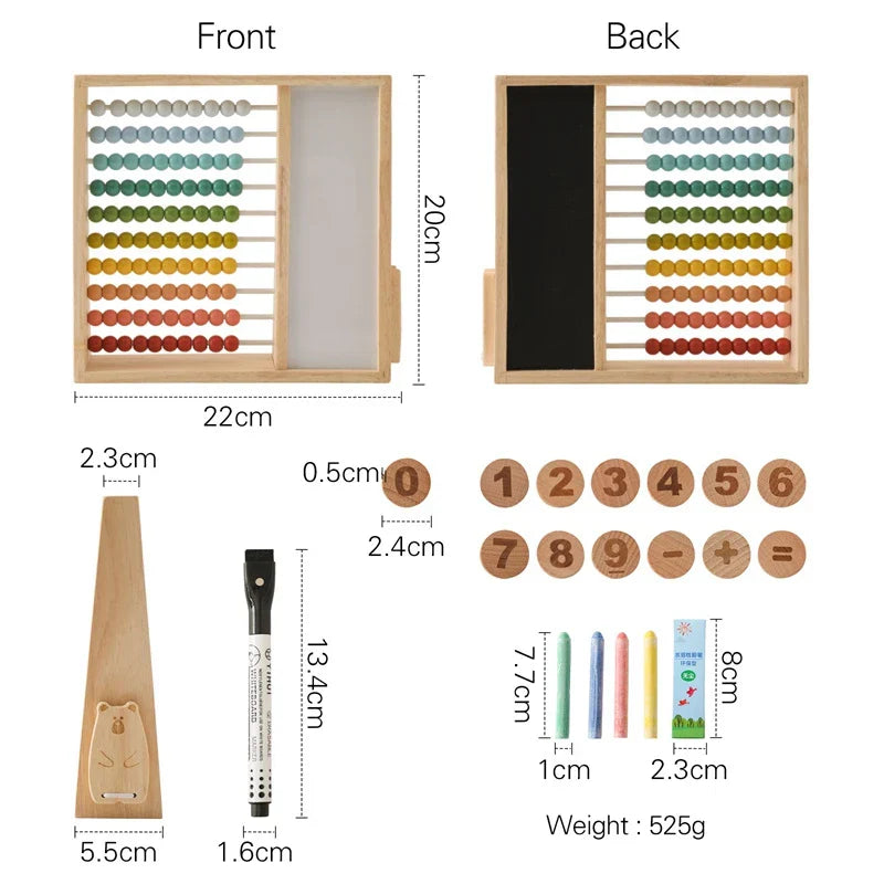 Woods™ - Cuenta y aprende - Ábaco de madera