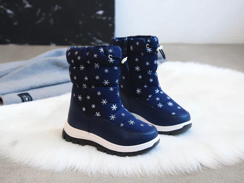 Mini Fashion™ - Cálidas e impermeables - Botas de nieve con estrellas