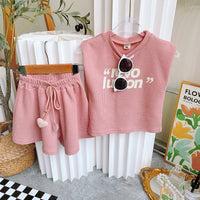 Thumbnail for Mini Fashion™ - Comfy&Style - Conjunto rosa - faja con corazones