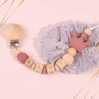 Thumbnail for Personalized Pacifier Chain – Seguro y elegante: llavero para chupete personalizado