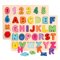 Thumbnail for AlphaBlocks – De madera y educativo: rompecabezas de letras en 3D