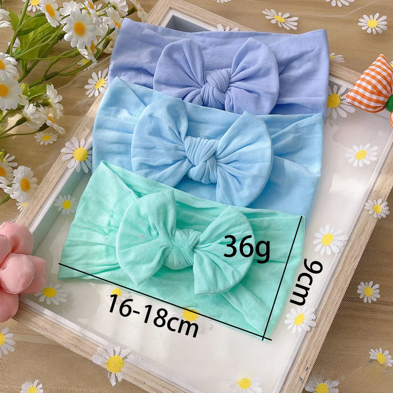 Mini Fashion – A la moda y suave – Diademas con lazo para niños