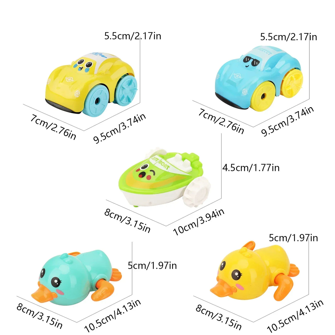 Bath Buddies™ - Dolle Water Adventures - Juguetes para el baño