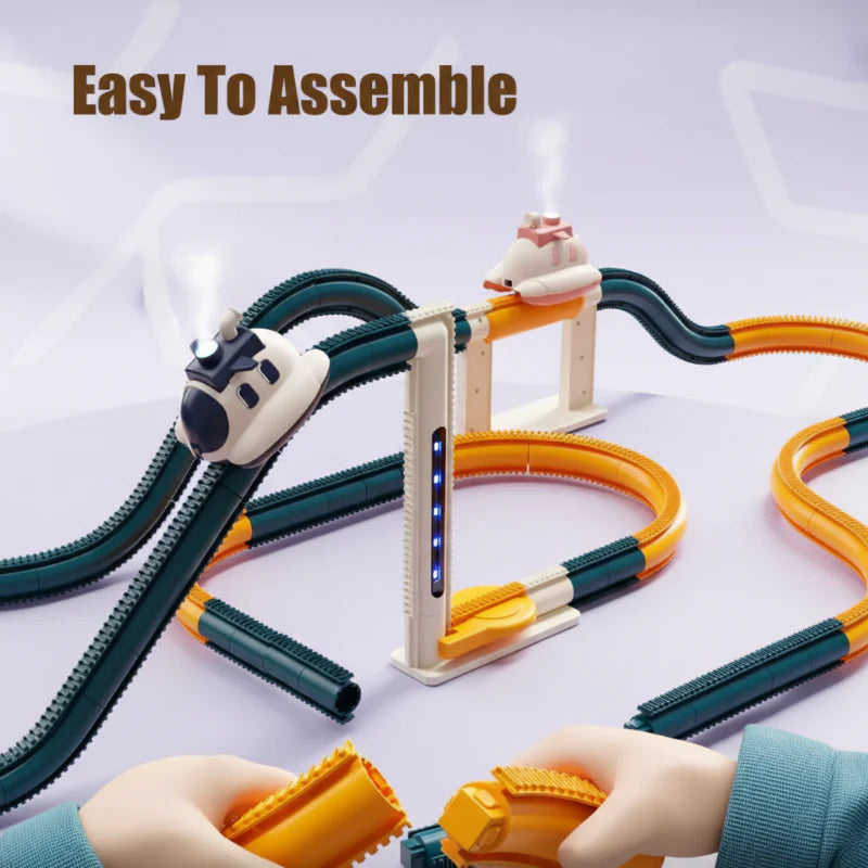 SteamTrack – Interactivo y genial: circuito de tren de vapor de 360°