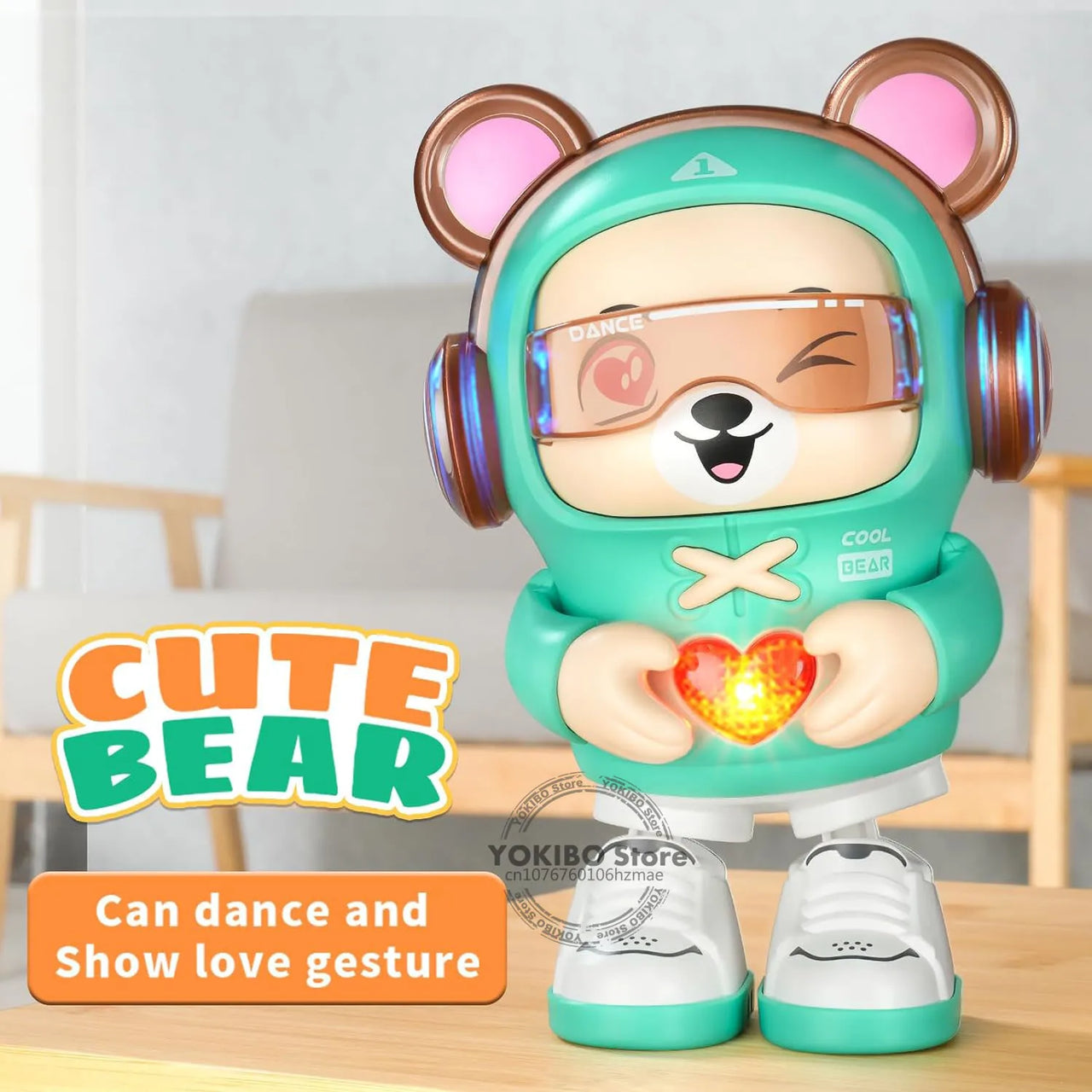 Dancing Bear Robot™ - Desarrollar la motricidad - Robot oso bailarín