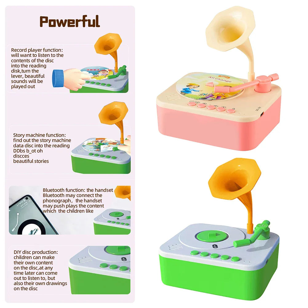 Sound Spinner™ – Cuentos y canciones - Gramófono de juguete