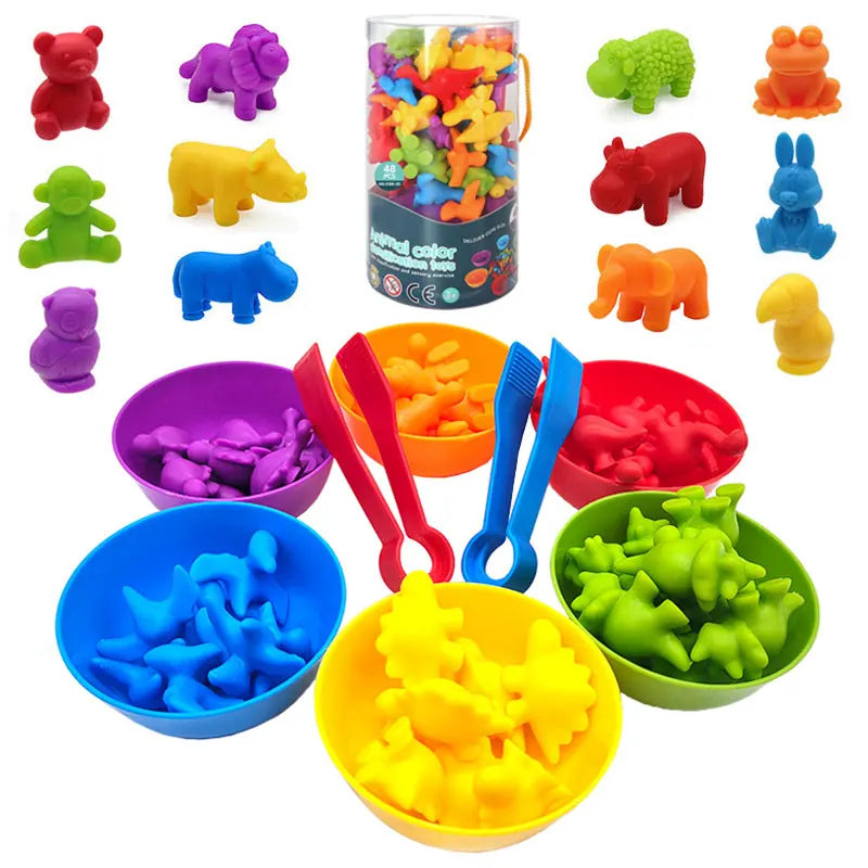 Rainbow Teddy Bears Toys™ - Educativos y creativos - Osos contadores arco iris
