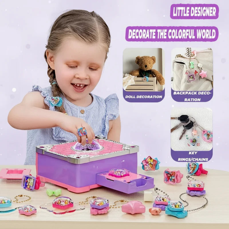 CharmLab – Lúdico y creativo – Pegatinas 3D DIY y kit de manualidades para joyería