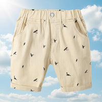 Thumbnail for CoolKiddo – Fresco y cómodo – Pantalón corto con diseño de dinosaurios
