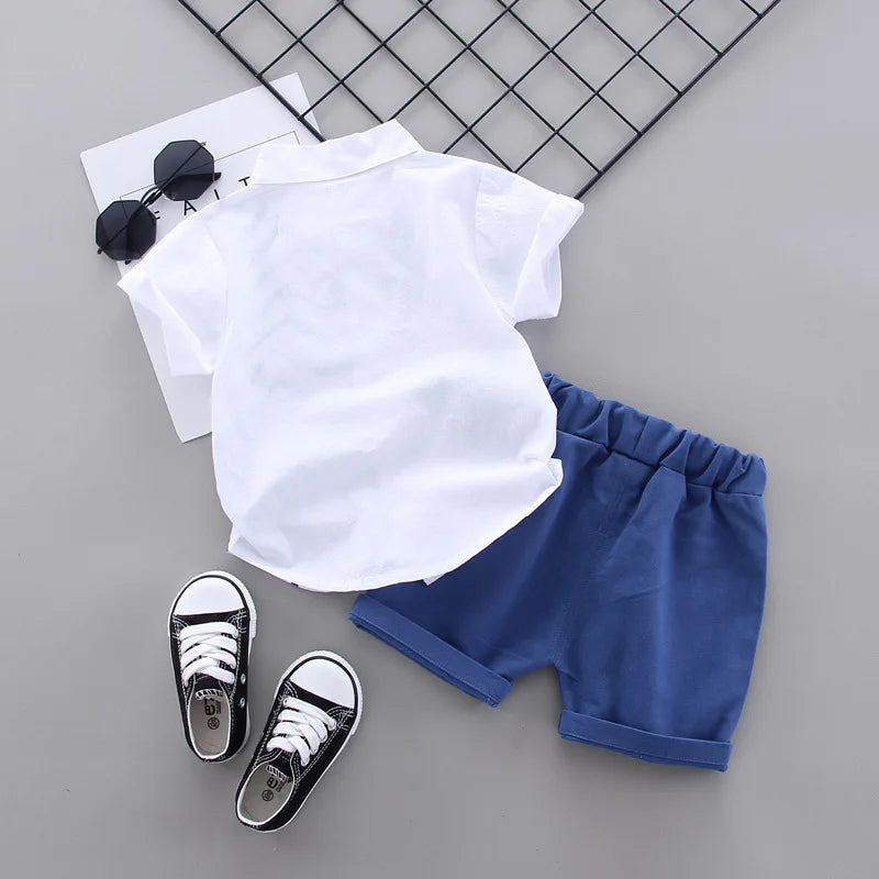 Mini Fashion™ - Conjunto camisa dino de verano