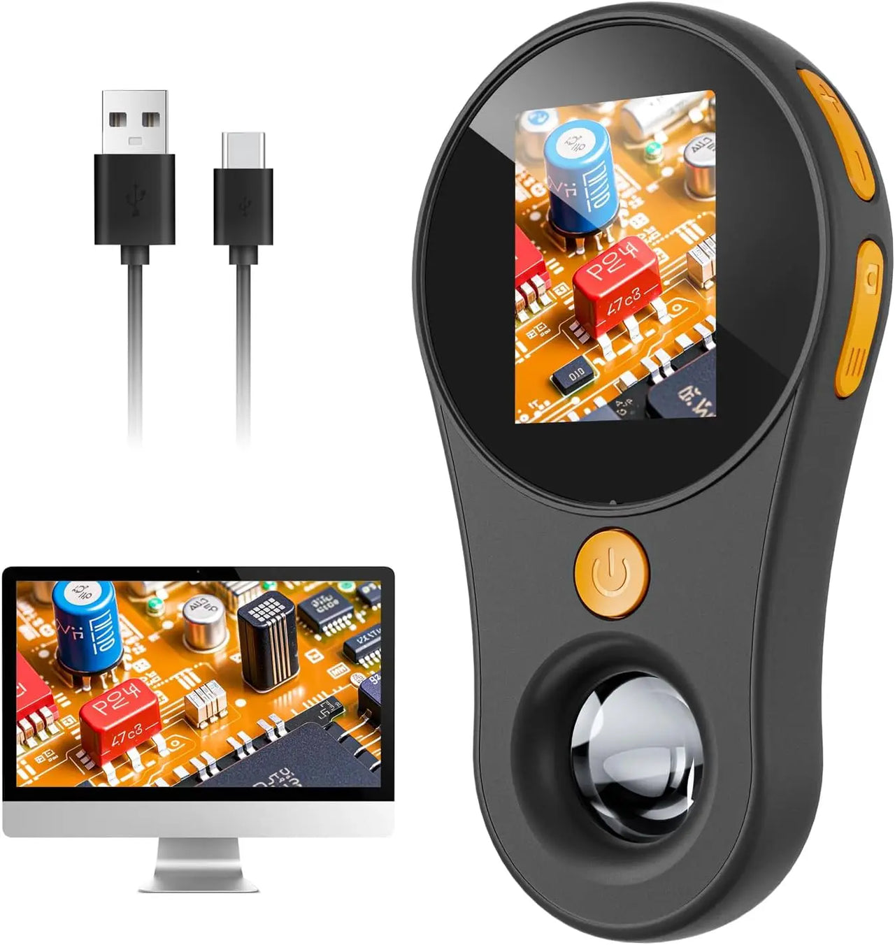 Pocket Microscope 500X - Pequeña y potente - Lupa de mano