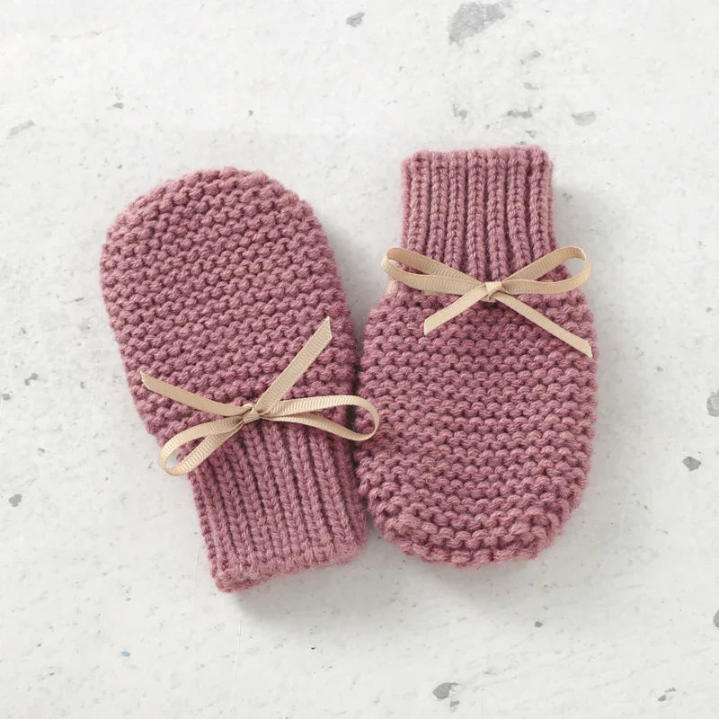 Booties & Mittens – Suave y cálido: conjunto de guantes y patucos