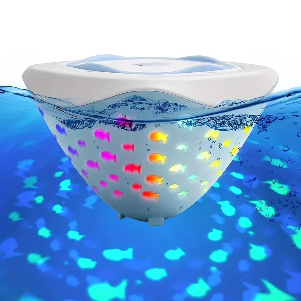 Aqua Party Light™ – Fiesta en la piscina o el baño – Proyector de luz sobre agua