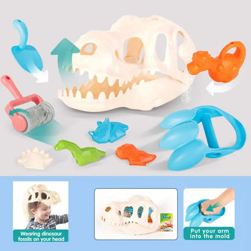 Dino Sand Set™ – Cavar y jugar – Juguetes Dino y Arena