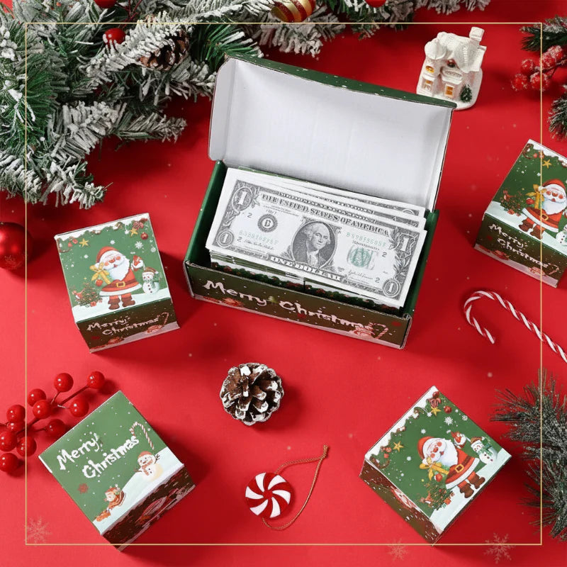 MerryPop – Mágico y sorprendente – Caja regalo de Navidad con dinero