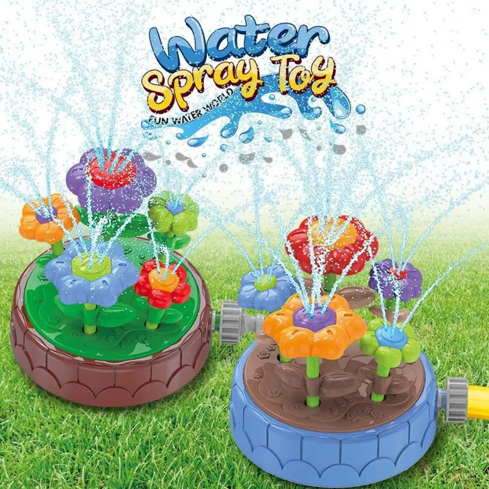 Aqua Bloom - Giro y salpicadura - Juguete acuático Rociador de flores
