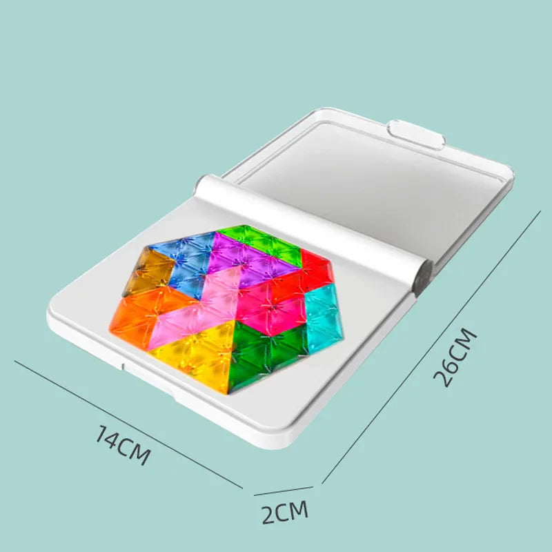LogicStar – Creativo e instructivo: juego de mesa de rompecabezas