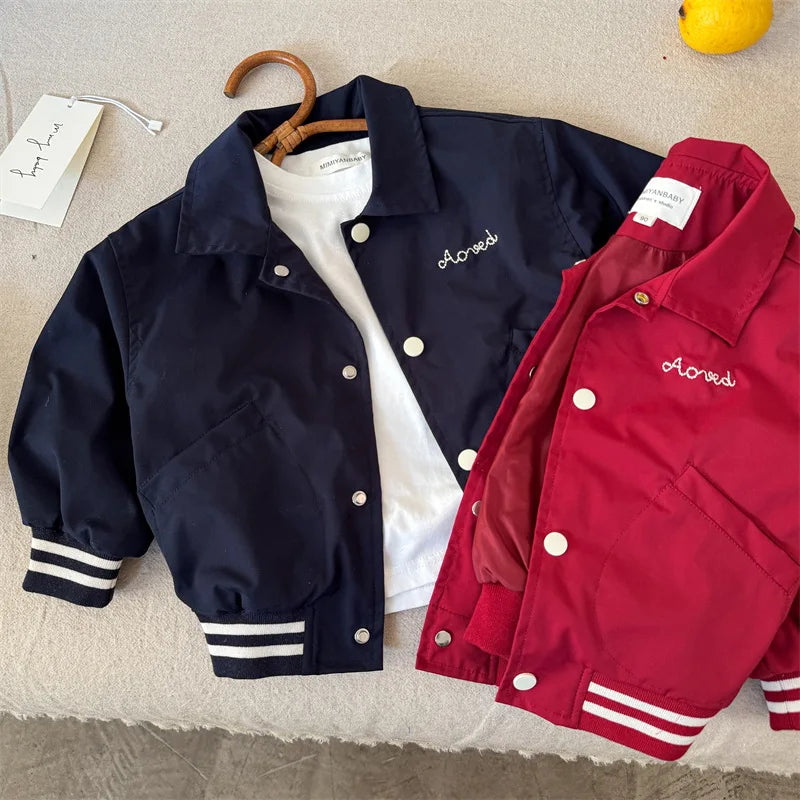 UrbanCub – Robusto y elegante – Chaqueta de béisbol para niños