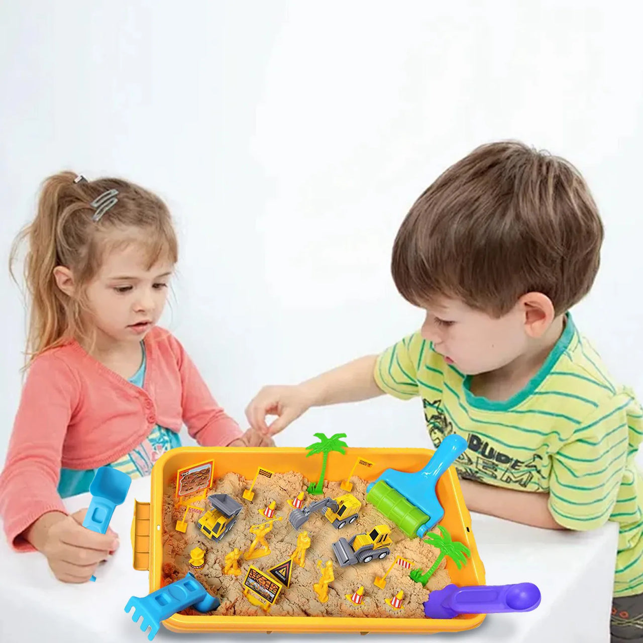 Sand Works – Excavación y construcción – Juego de altavoces Kinetic Zand