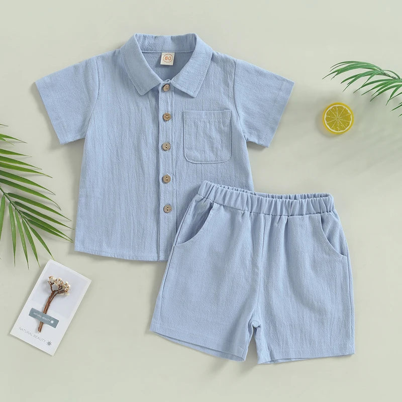 Mini Fashion™ – Resistente y con estilo – Conjunto de algodón para bebé