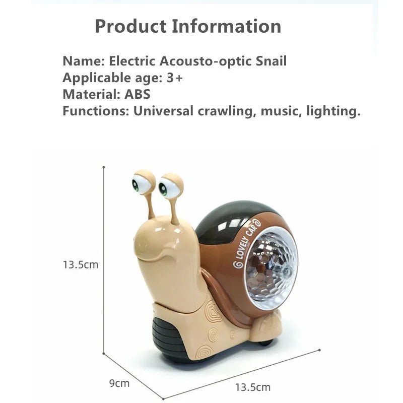 Music Snail™ -  Luminous Playmate - Caracol - cangrejo musical