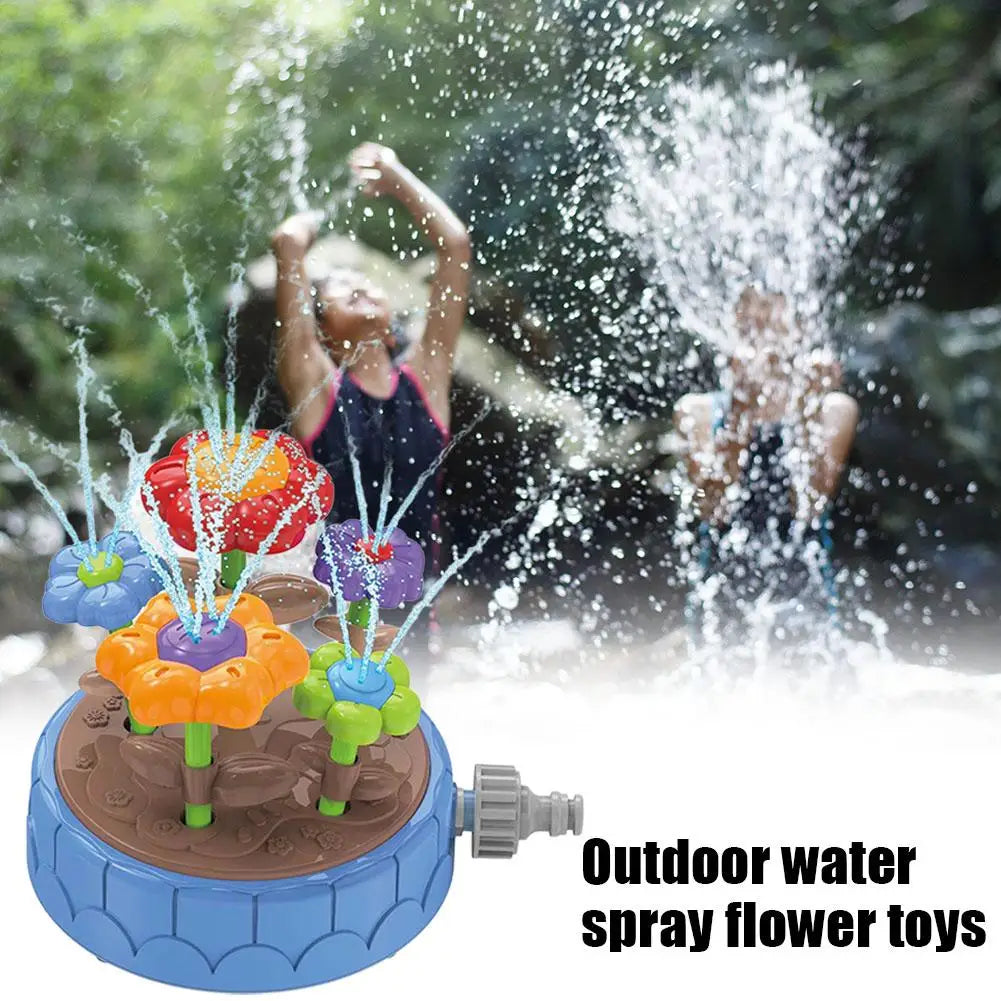Aqua Bloom - Giro y salpicadura - Juguete acuático Rociador de flores