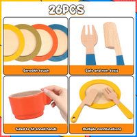 Thumbnail for Woods™ - Creativo y educativo - Juego de cocina de madera para niños
