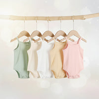Thumbnail for Summer Bodysuit – Ligero y cómodo – Body de punto para bebé