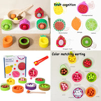 Thumbnail for Toddler Clips™ - Frutas y formas - Juego de clasificación