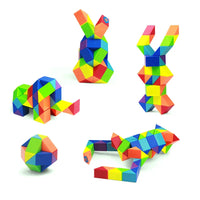 Thumbnail for Rainbow Twister™ - Fold and Play Slim - Cubo rompecabezas de colores