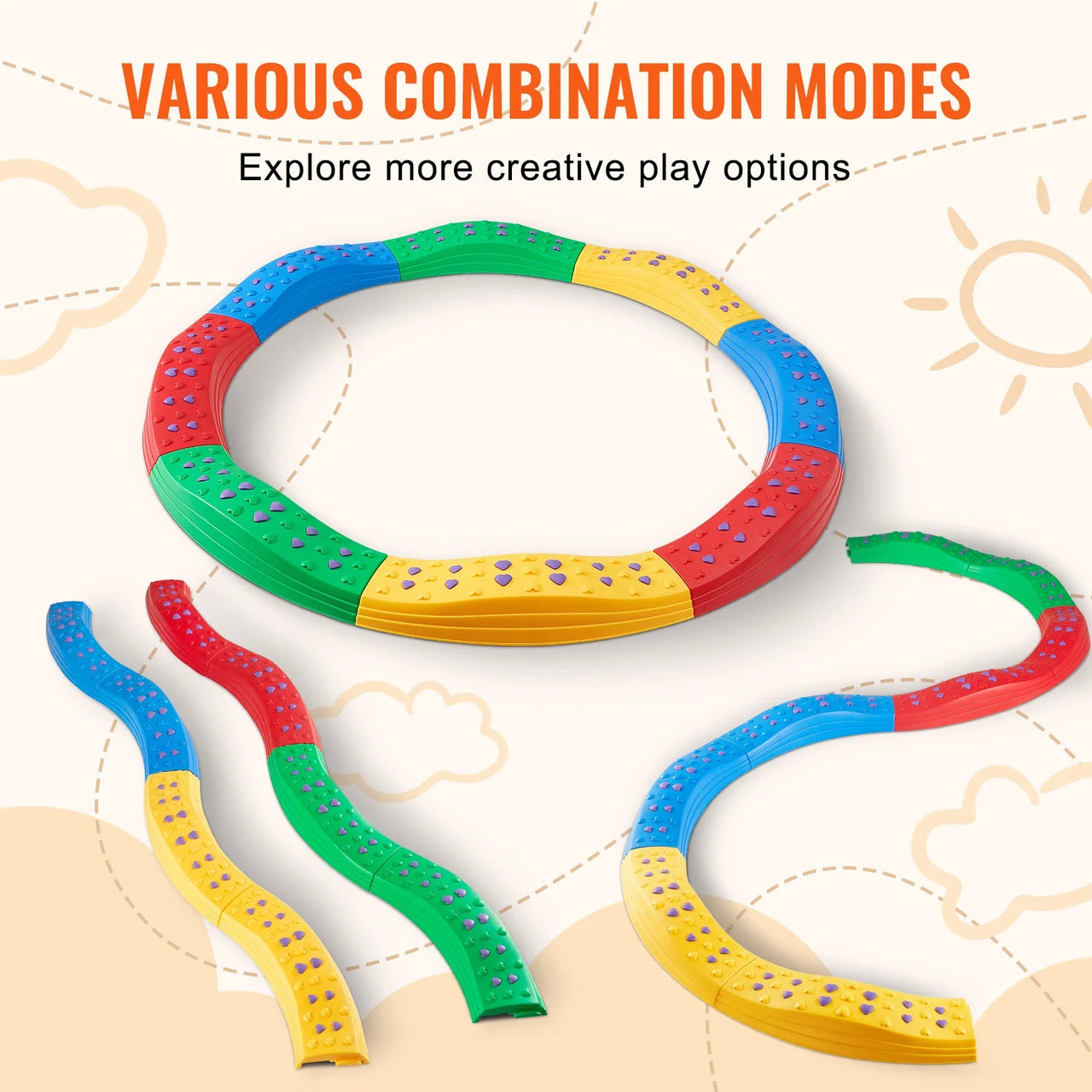 Magical Balance Beam™ - Creatividad y coordinación - Viga de equilibrio