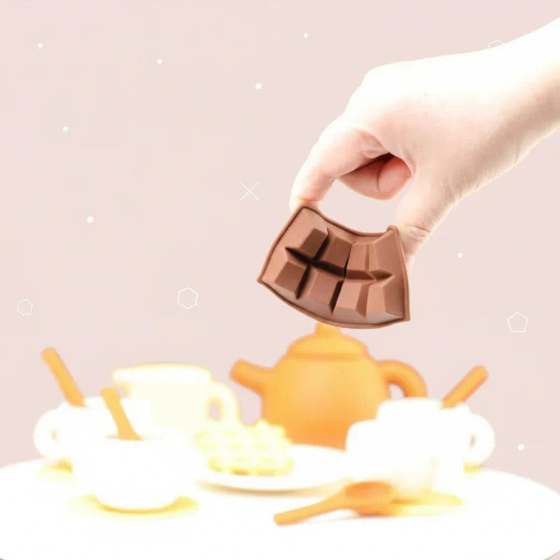 MiniBrew – Lúdico y educativo – Juego de té de silicona