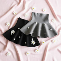 Thumbnail for Girls Knitted Skirt – Comodidad y estilo – Falda infantil