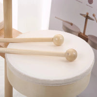 Thumbnail for Kids Wooden Drum Toy – Música y creatividad – Set de batería para jugar