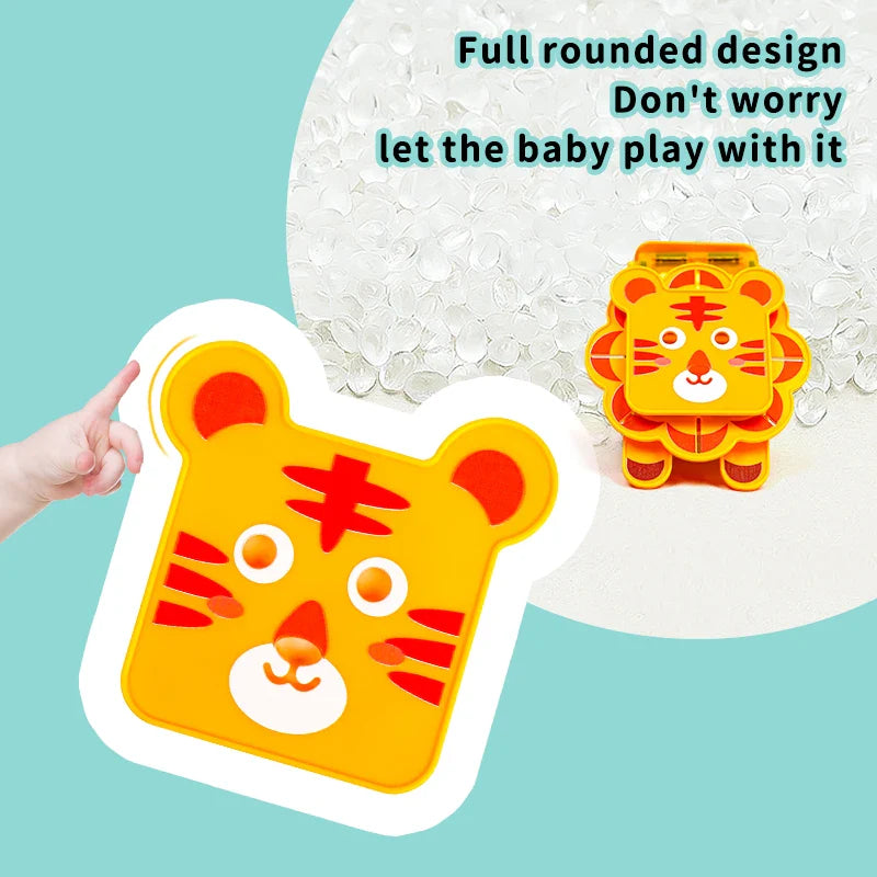 Animal Magnetic Building Blocks™ - Magnetic Building Magic - Bloques magnéticos de animales