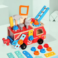 Thumbnail for BuildRescue – Educativo y creativo – Camión de bomberos de madera